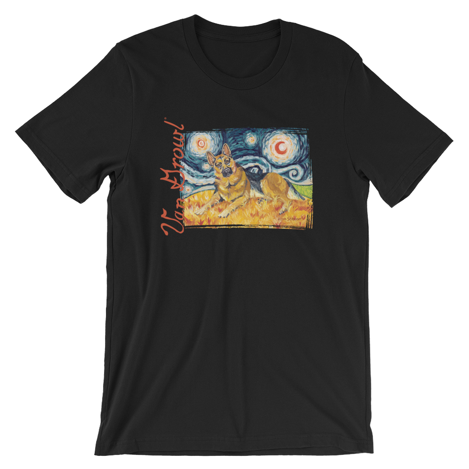 German Shepard STARRY NIGHT T-Shirt