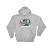 French Bulldog Snowy Night Hoodie