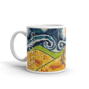 Border Terrier STARRY NIGHT Mug-15oz