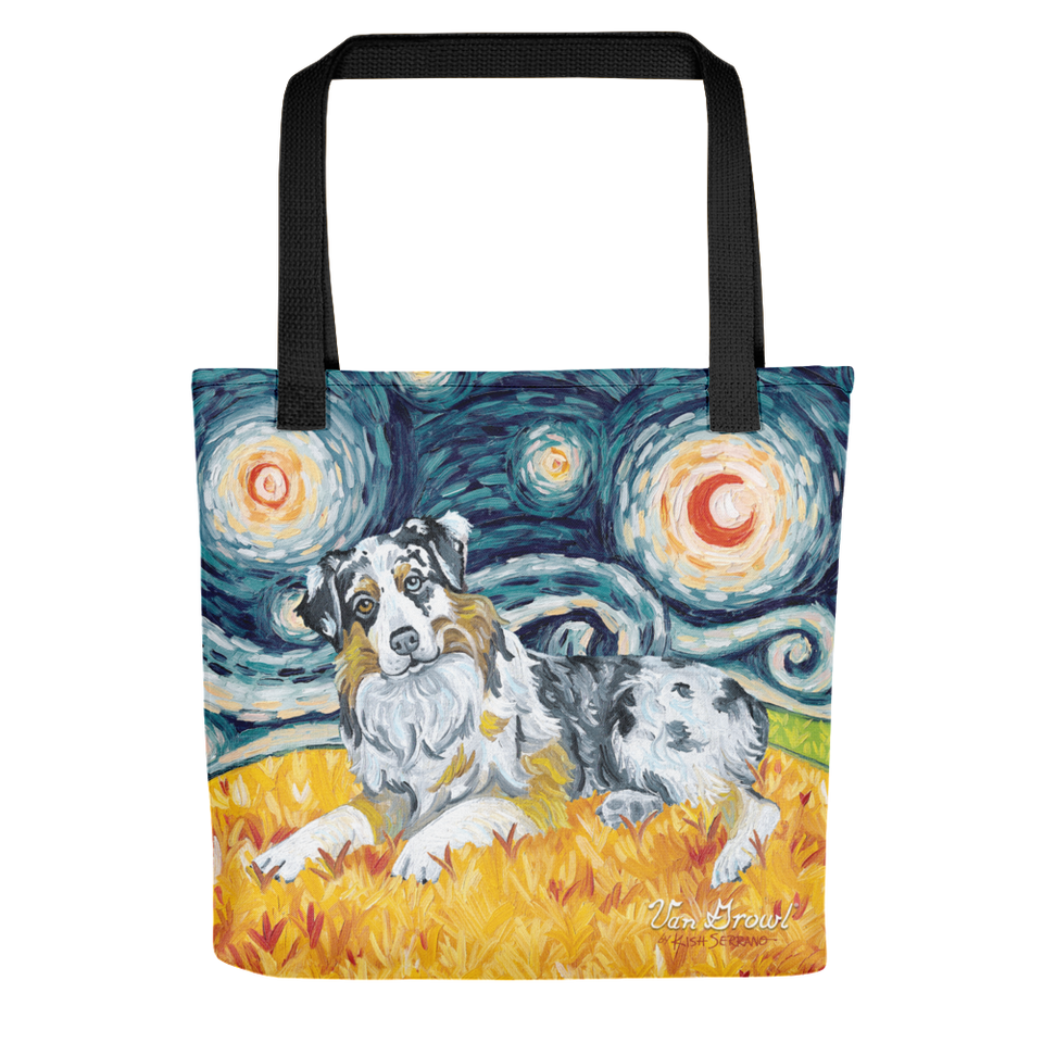 Australian Shepherd STARRY NIGHT Tote