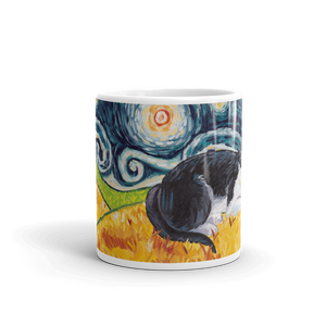 Tuxedo (shorthaired) STARRY NIGHT Mug 150z