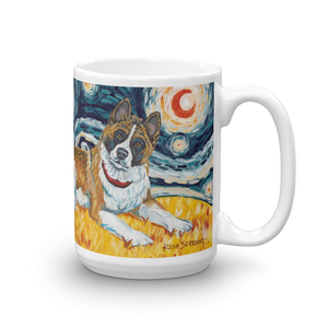 Akita STARRY NIGHT Mug-15oz