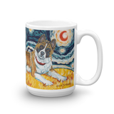 Akita STARRY NIGHT Mug-15oz