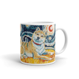 Shiba Inu (cream) STARRY NIGHT Mug-15oz