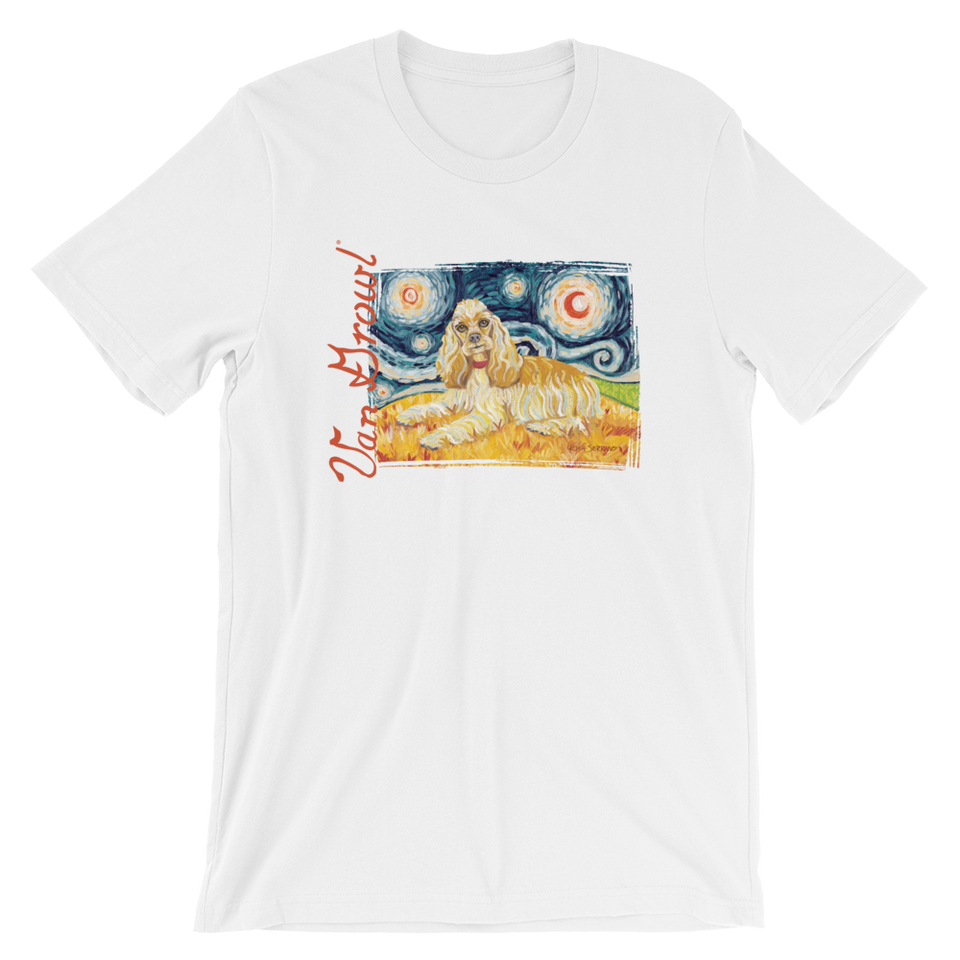 Cocker Spaniel STARRY NIGHT T-Shirt