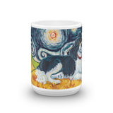 Cavalier King Charles (tricolor)  STARRY NIGHT Mug-15oz