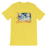 Poodle  (Standard - white)  STARRY NIGHT T-Shirt