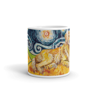 Golden Retriever STARRY NIGHT Mug-15oz