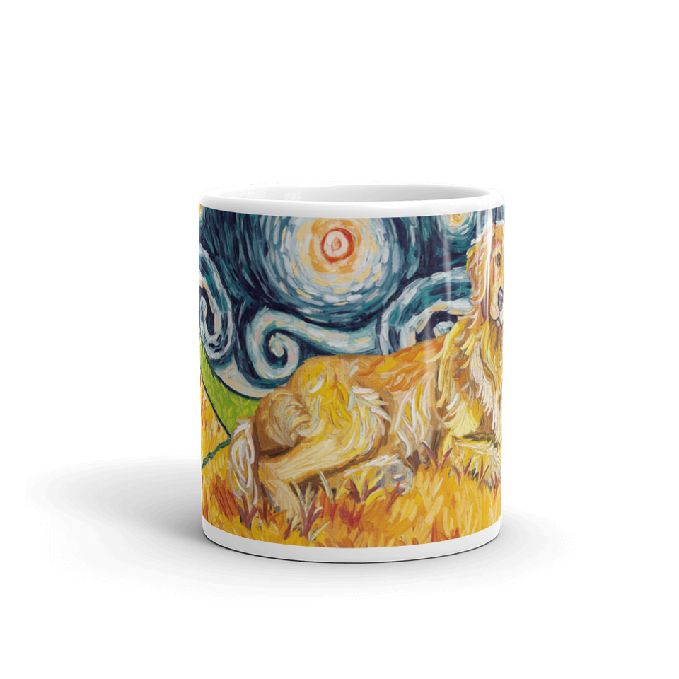 Golden Retriever STARRY NIGHT Mug-15oz