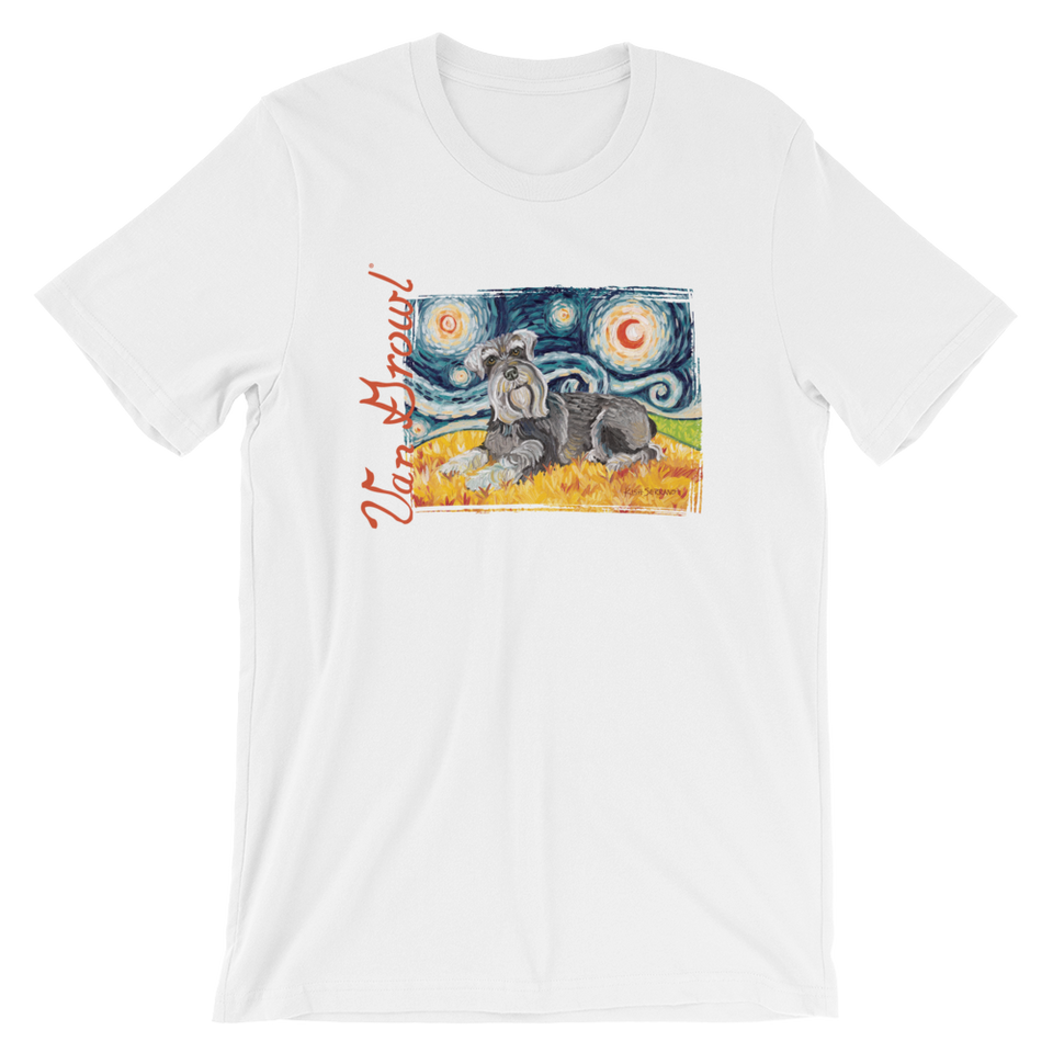 Schnauzer STARRY NIGHT T-Shirt