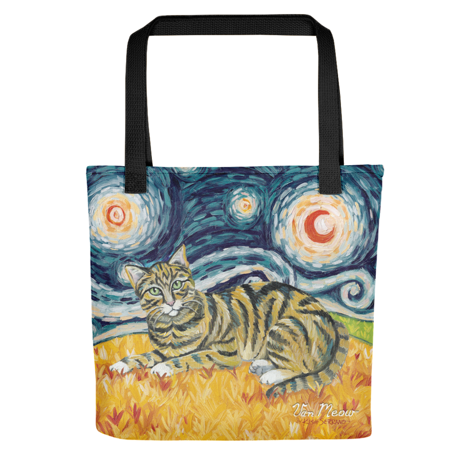 Tabby (shorthaired) STARRY NIGHT Tote