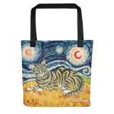 Tabby (shorthaired) STARRY NIGHT Tote