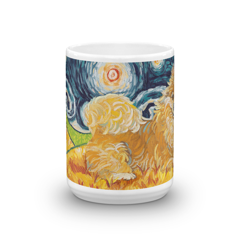 Pomeranian STARRY NIGHT Mug-15oz