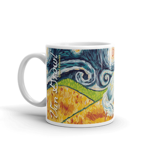 Great Pyrenees STARRY NIGHT Mug-15oz