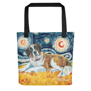 Saint Bernard STARRY NIGHT Tote