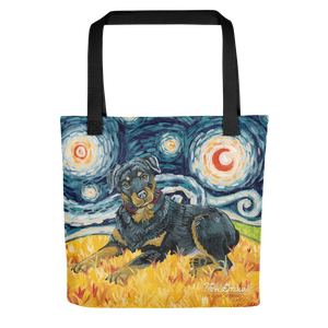 Rottweiler STARRY NIGHT Tote