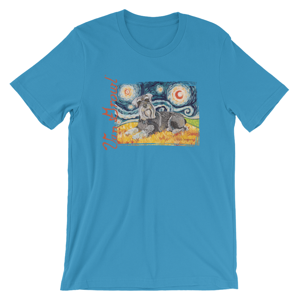 Schnauzer STARRY NIGHT T-Shirt