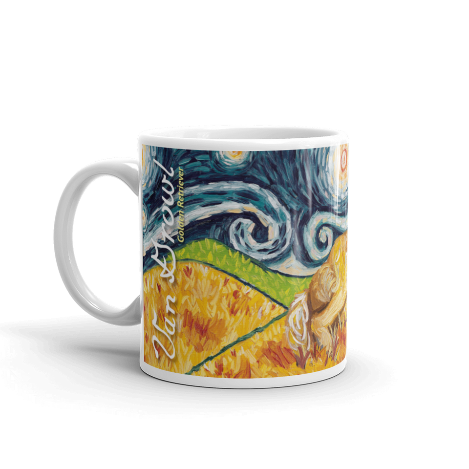 Golden Retriever STARRY NIGHT Mug-15oz