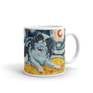 Japanese Chin STARRY NIGHT Mug-15oz