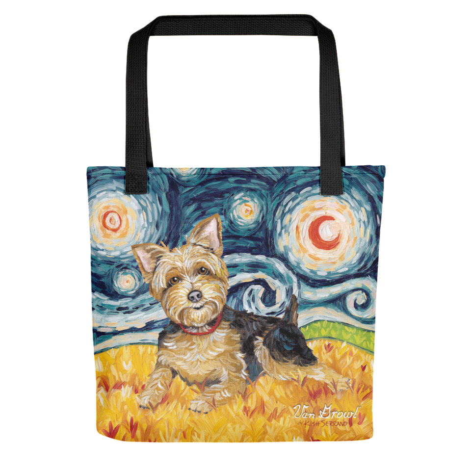 Yorkie STARRY NIGHT Tote