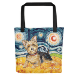 Yorkie STARRY NIGHT Tote