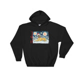 GreatDane (Uncrop) Snowy Night Hoodie