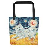 American Eskimo STARRY NIGHT Tote