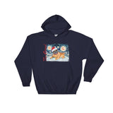 Pug Snowy Night Hoodie
