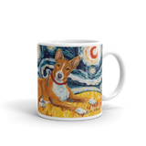 Basenji  STARRY NIGHT Mug-15oz