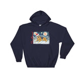 German Shepherd Snowy Night Hoodie