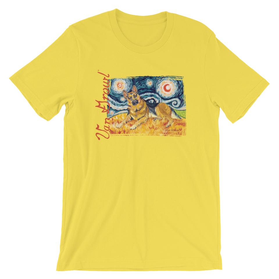 German Shepard STARRY NIGHT T-Shirt