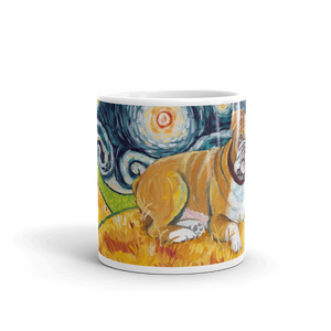 Bulldog STARRY NIGHT Mug-15oz