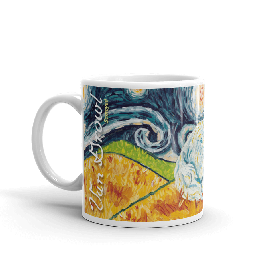 Samoyed STARRY NIGHT Mug-15oz