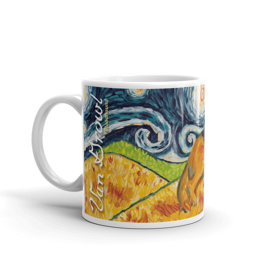 Bloodhound STARRY NIGHT Mug-15oz