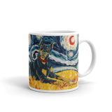 Doberman (cropped) STARRY NIGHT Mug-15oz