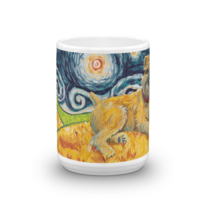 Brussels Griffon  STARRY NIGHT Mug-15oz