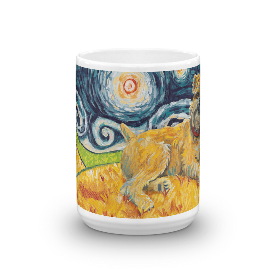 Brussels Griffon  STARRY NIGHT Mug-15oz