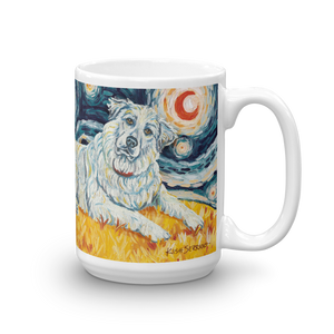 Great Pyrenees STARRY NIGHT Mug-15oz