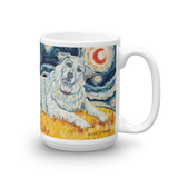 Great Pyrenees STARRY NIGHT Mug-15oz