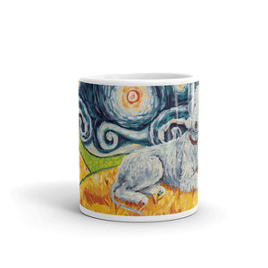 Bedlington Terrier STARRY NIGHT Mug-15oz