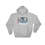 American Staffordshire Terrier (Grey) Snowy Night Hoodie