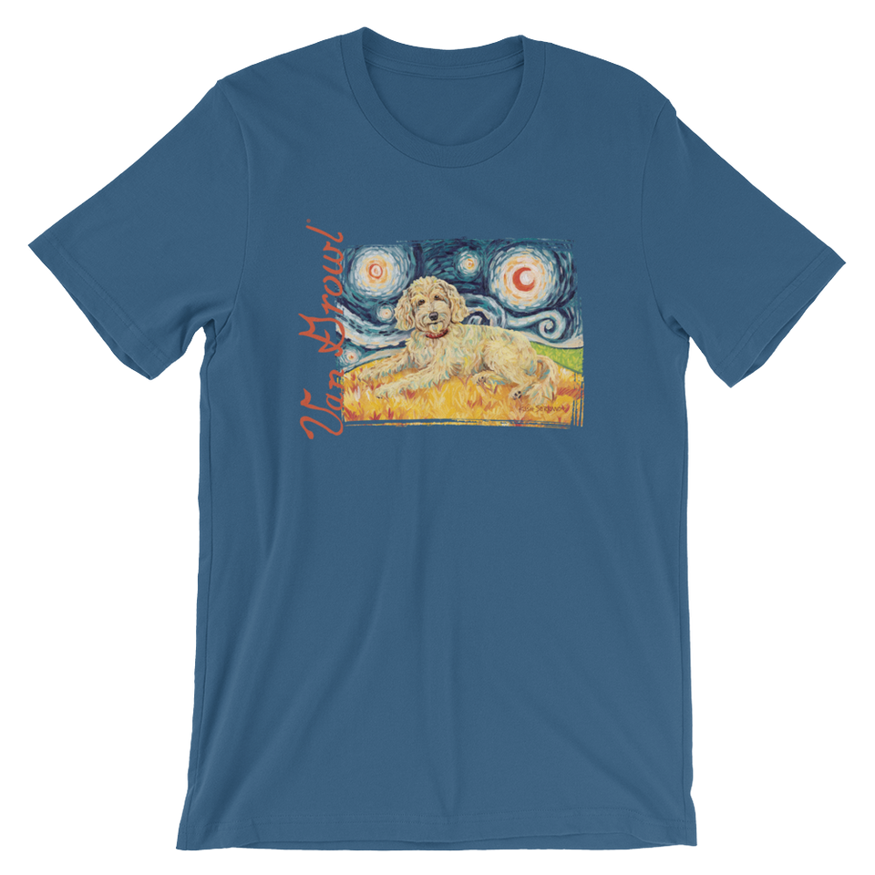 Doodle (golden) STARRY NIGHT T-Shirt