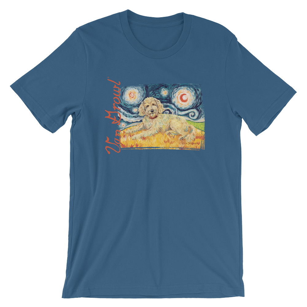 Doodle (golden) STARRY NIGHT T-Shirt