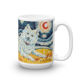 American Eskimo STARRY NIGHT Mug-15oz