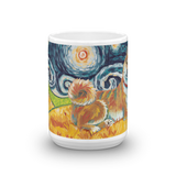 Shiba Inu (red) STARRY NIGHT Mug-15oz