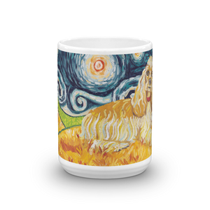 Cocker Spaniel STARRY NIGHT Mug-15oz