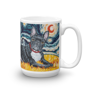 French Bulldog STARRY NIGHT Mug-15oz