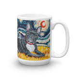 French Bulldog STARRY NIGHT Mug-15oz