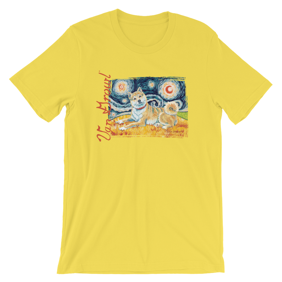 Shiba Inu (cream) STARRY NIGHT T-Shirt