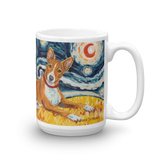 Basenji  STARRY NIGHT Mug-15oz